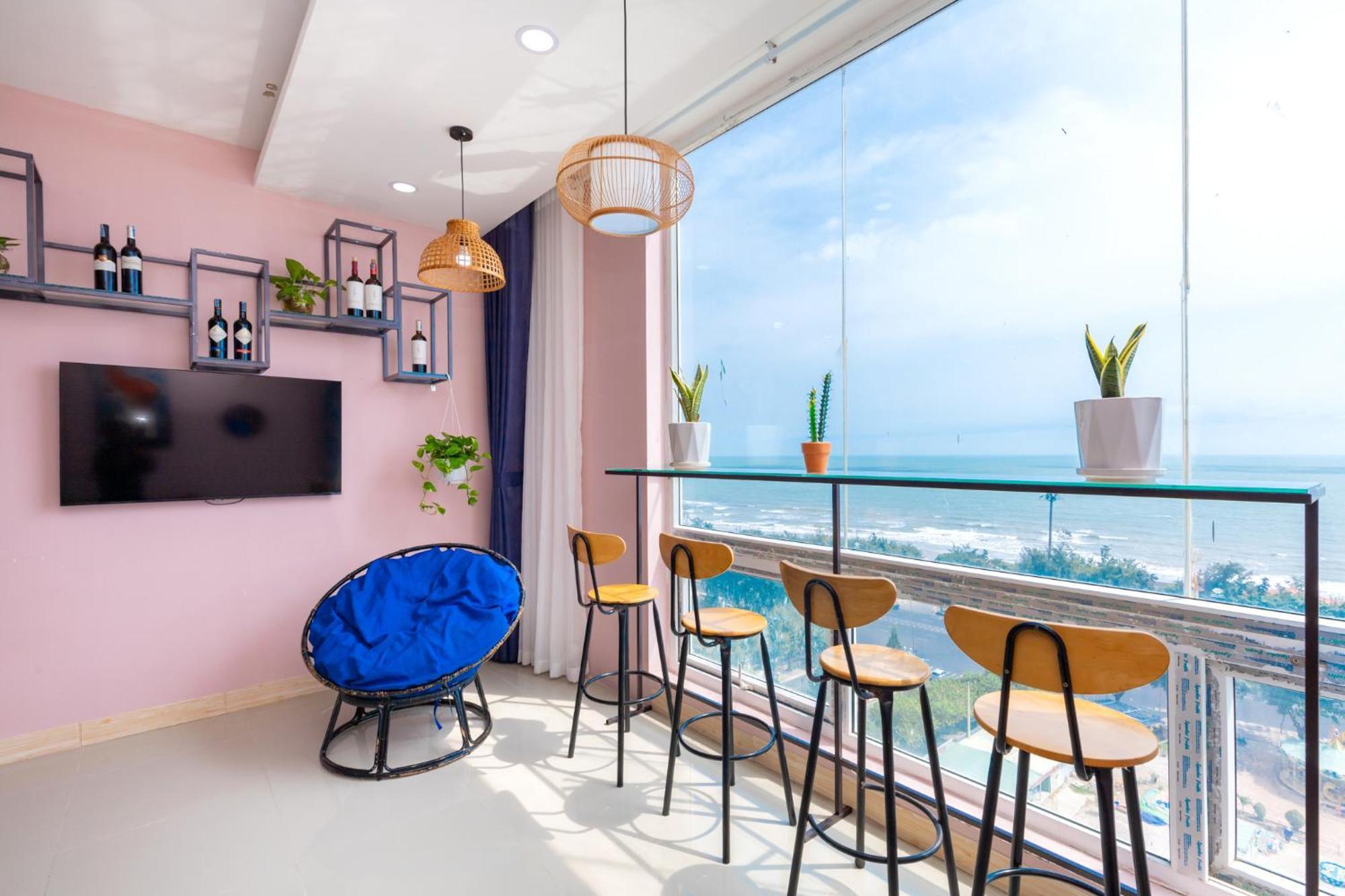 Can Ho "2" Oasky View Bien 3 Phong 5 Giuong- Oasky Sea View Apartment Vung Tau Exterior foto